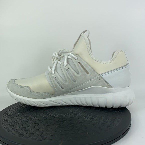 Adidas Originals Tubular White Athletic Running Shoes AQ6722 Men's Size 13 - Picture 9 of 14